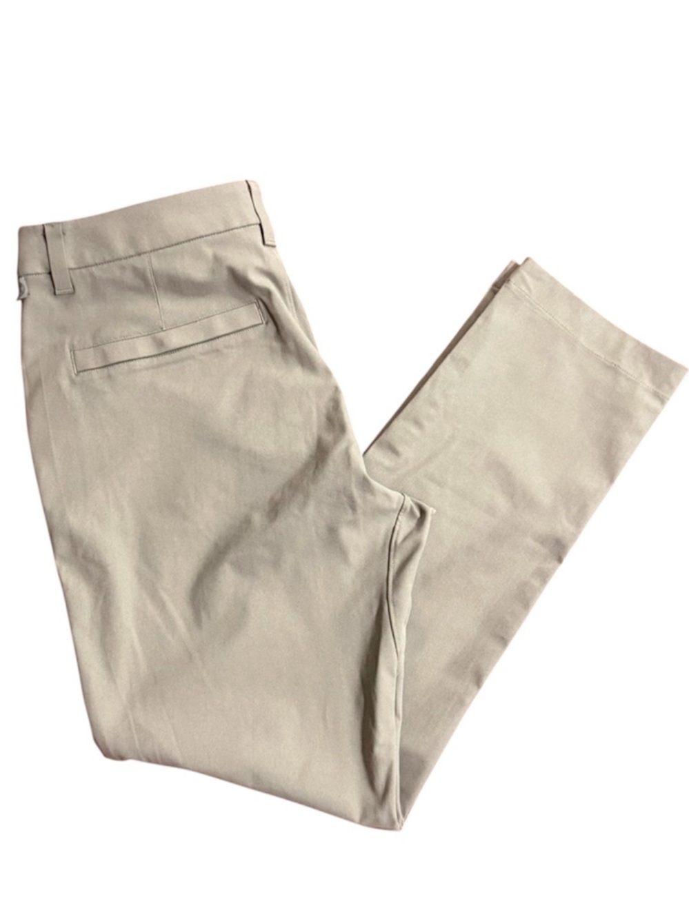 Lululemon ABC Commission Pant Men’s Olive Khaki (Artifact) Warpstreme Slim Fit